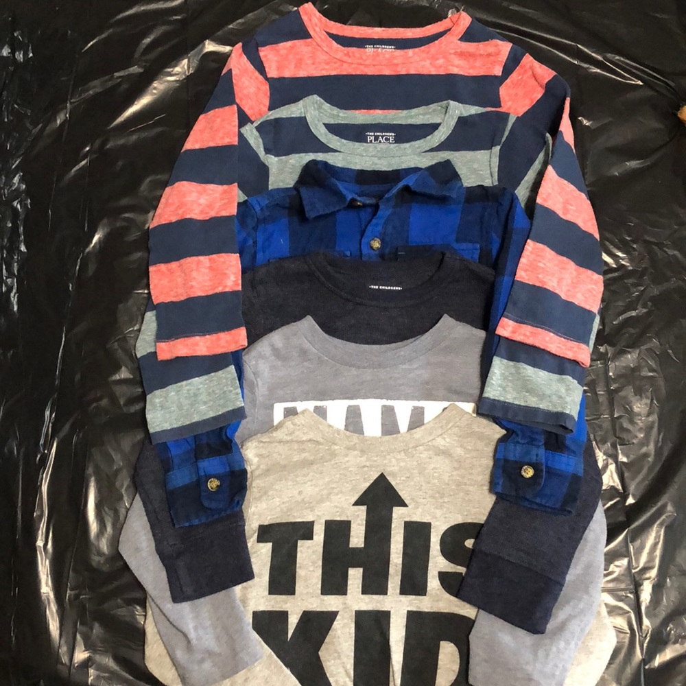 BULK BUY!! 6 ‘boys’ long sleeved tops